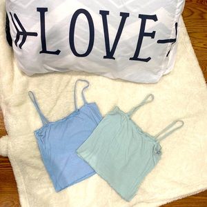 2 tops for the price of 1! Used a few times size XS